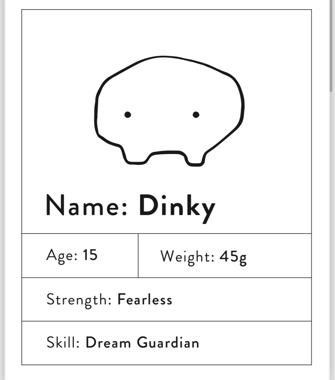 Dinky Worrywart
