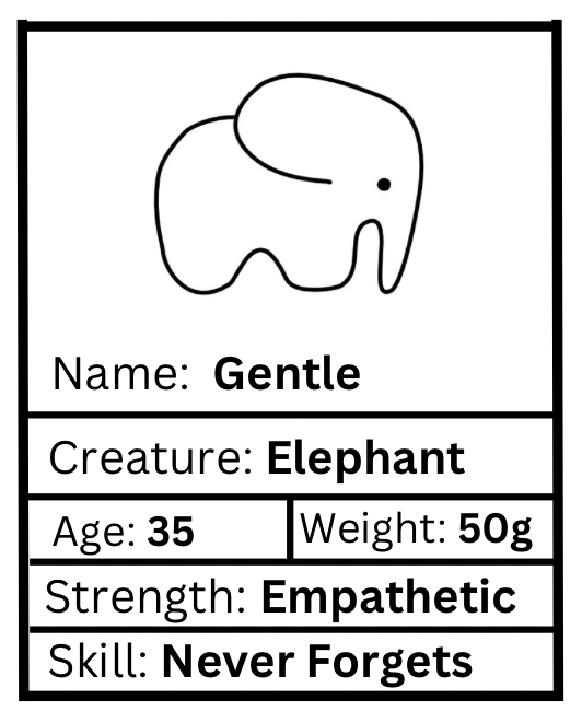 Gentle Worrywart (Elephant)